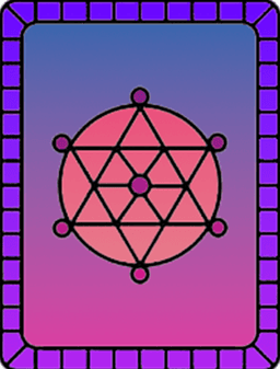 Floating card